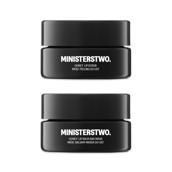 Zestaw Miód: peeling + balsam do ust