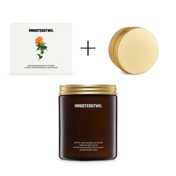 Zestaw Szafran: 2x balsam + puszka