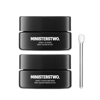 Zestaw Miód: peeling + balsam do ust