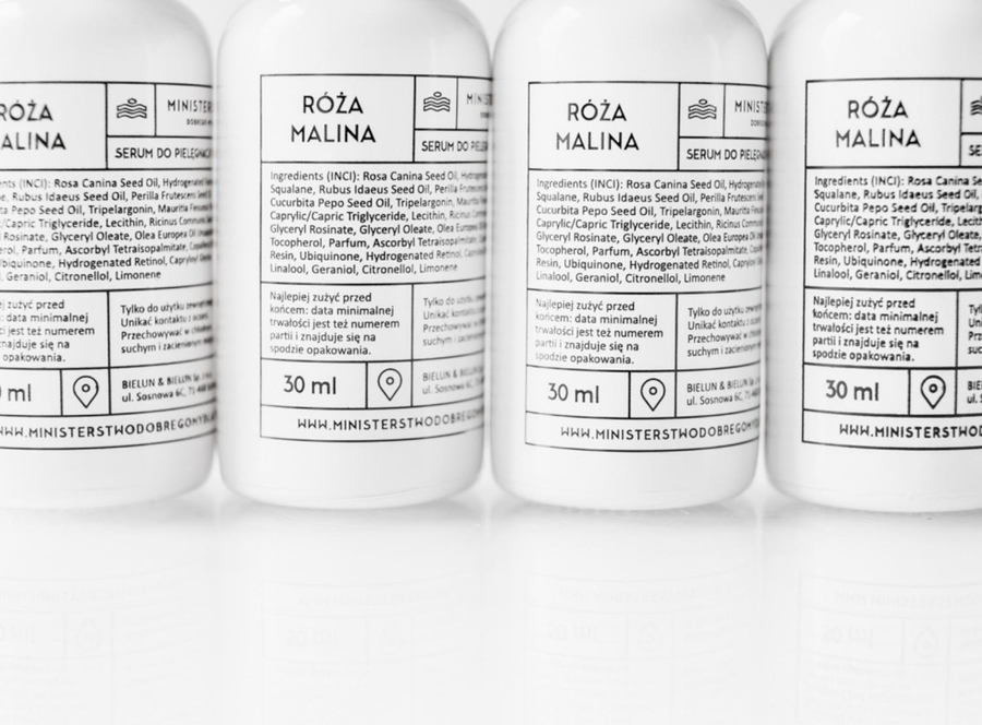 Róża-Malina - odżywcze serum do twarzy