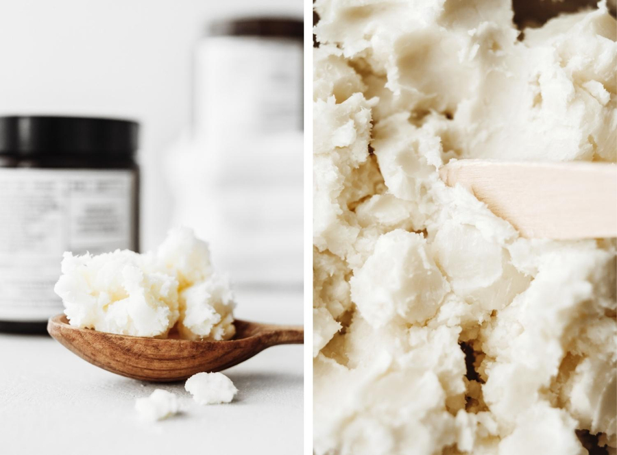 Organic, unrefined shea butter